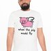 Tricou Cand o Zbura Porcul